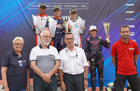 Un week-end rondement mené et un titre de Champion de France mérité pour Jules Chech