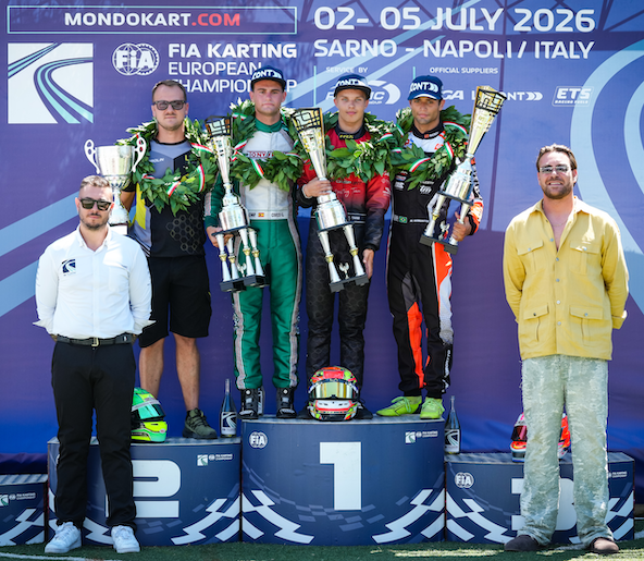 Vainqueur à Sarno, le Finlandais Kimi Tani est le nouveau Champion d’Europe KZ2-3