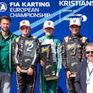 Championnat d’Europe OK-Junior: Tony Kart et Vortex concluent avec un succès, Green Champion, Zhu sur le podium en Suède et Nuvolini 3e du général