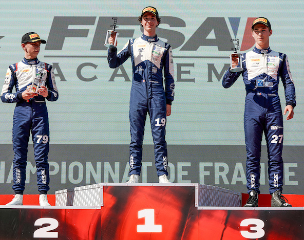 Le duel Bouzar-Ramaekers s’est poursuivi à Magny-Cours au Championnat de France F4