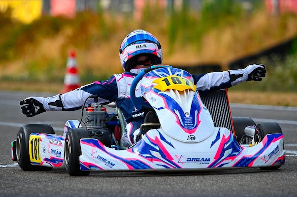 Mariembourg, Ostricourt et Genk: Trois sur 3 pour Téo Policand en X30 Junior.