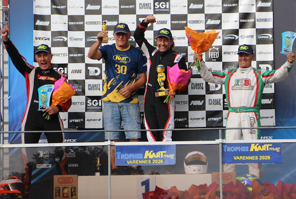 Trophée Kart Mag 2026 à Varennes: Retour gagnant pour Thomas Givet en Gentleman