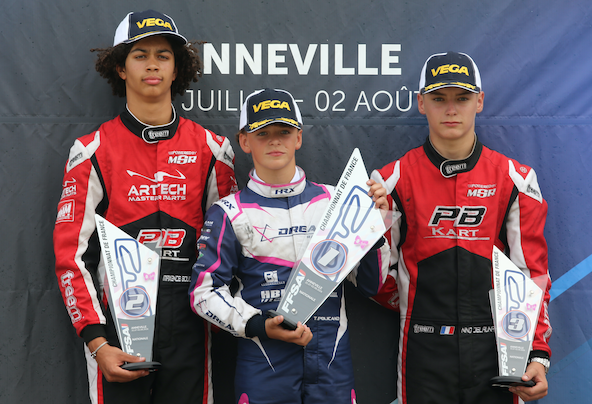 Téo Policand concrétise par le titre de Champion de France en Nationale à Anneville