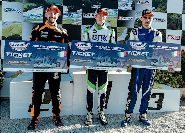 Challenge Minarelli, retour sur Aunay les Bois et la remise des tickets pour la Rok Cup Superfinal