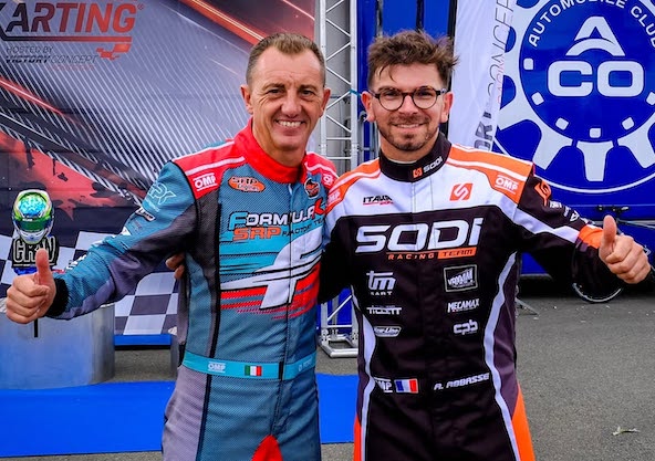 Victoire de Fore (à g.) et 3e place pour Anthony Abbasse