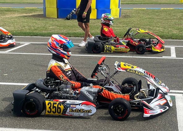 Johan Renaux, 4e en KZ Master