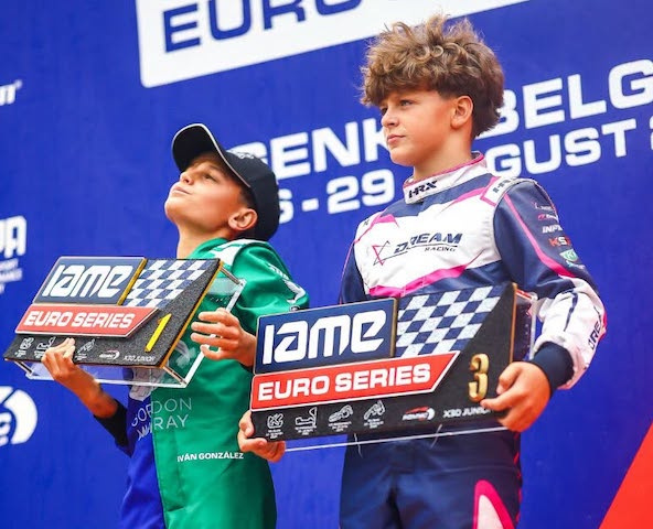 IAME Euro Series (4/4): Revirements de situation à Genk et podium final pour Téo Policand