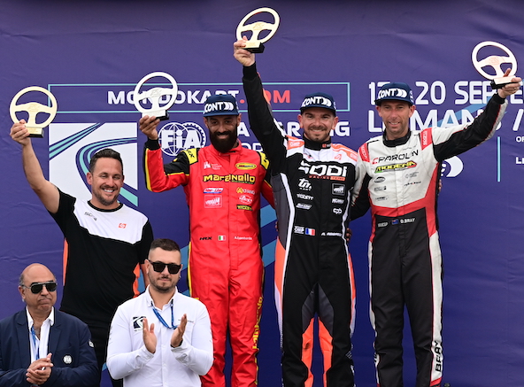 Podium KZ Master