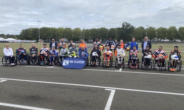 Les pilotes Handikart
