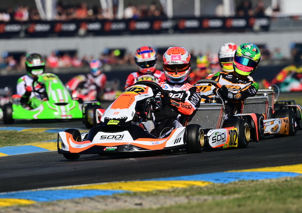 Le Brésilien Matheus Morgatto, vice-Champion d’Europe KZ2 2026 et ex Champion du Monde OK
