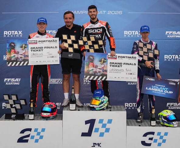 NSK à Plessé / Rotax Senior: Matéo Rivals file vers la victoire, Mehdi Lassoued vers le titre