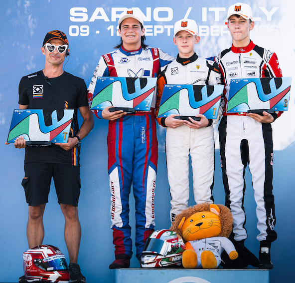 Podium OK à Sarno