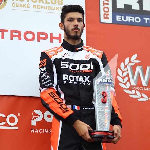 3e place en Rotax Senior pour Mehdi Lassoued